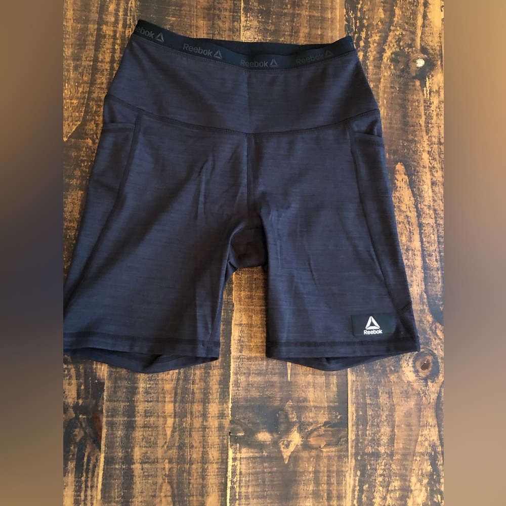 Reebok Women's Charcoal Bike Shorts